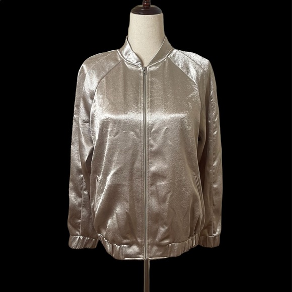 RO & DE Women’s Champagne Large Track Jacket. - Picture 2 of 8